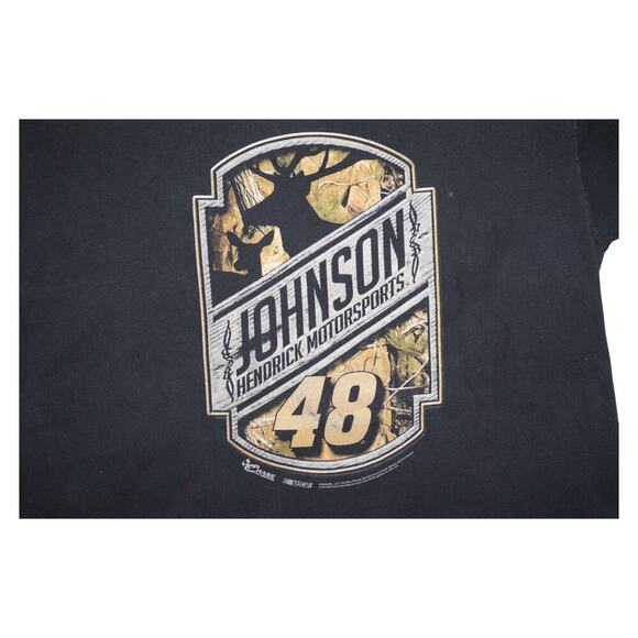 VTG Jimmie Johnson NASCAR #48 Hendrick Motorsports Racing – Camo Graphic  Size L - Picture 2 of 7